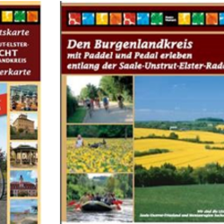 LEADER-Broschüre 'Der Burgenlandkreis mit Paddel und Pedal' [(c): Lokale Aktionsgruppe Naturpark Saale-Unstrut-Triasland]